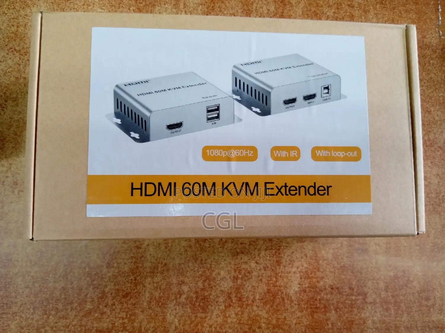 KVM HDMI Extender 60m Over Ethernet Network Rj45 Cat6 Cable