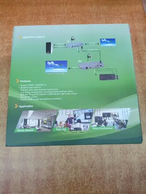 KVM HDMI Extender 120m Over Ethernet Network Rj45 Cat6 Cable