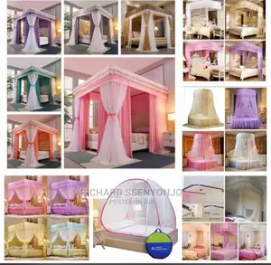 4 Stand Net With Curtains