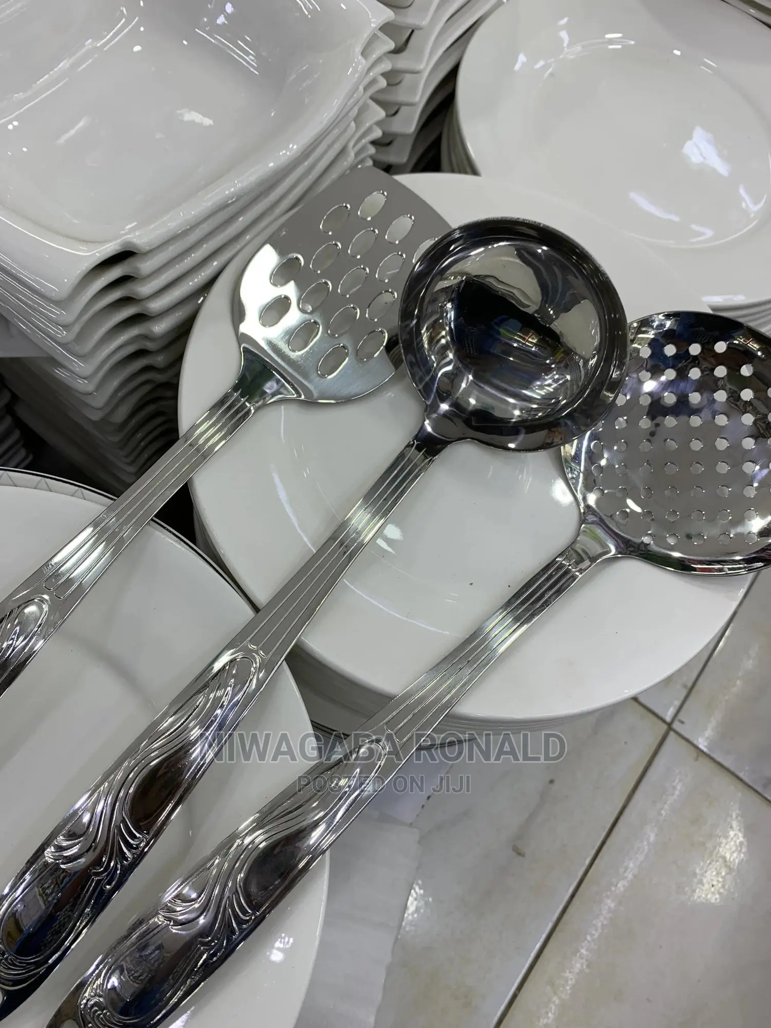 Heavy Stainless Steel Spoons Forks