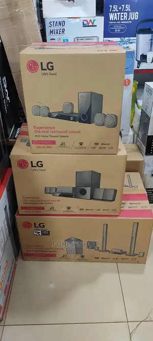 Lg Home The Real Surround Sound Dvd Home Theater System