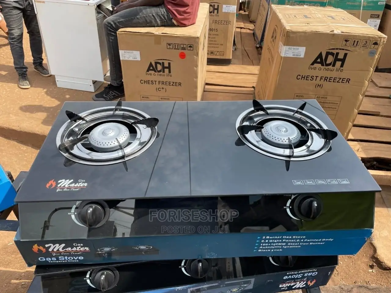 Geepas 3burner Gas Stove