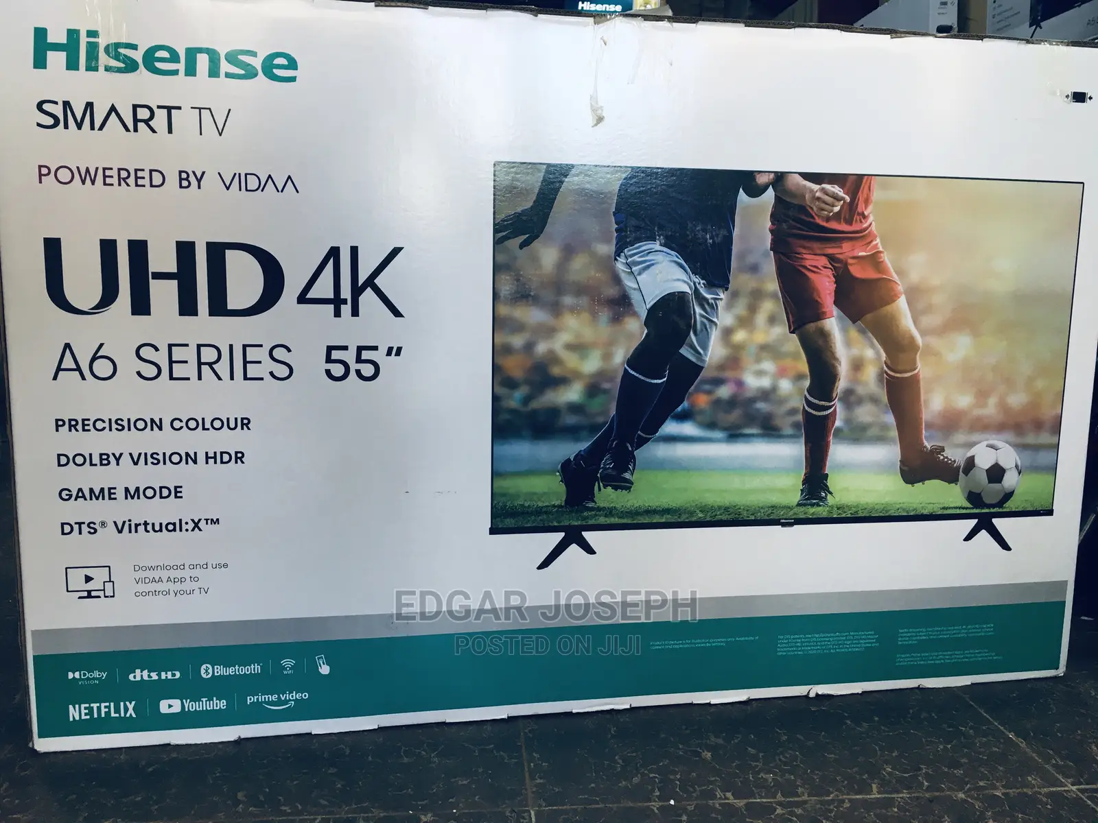 Hisense UHD 55 Inches Smart Tv