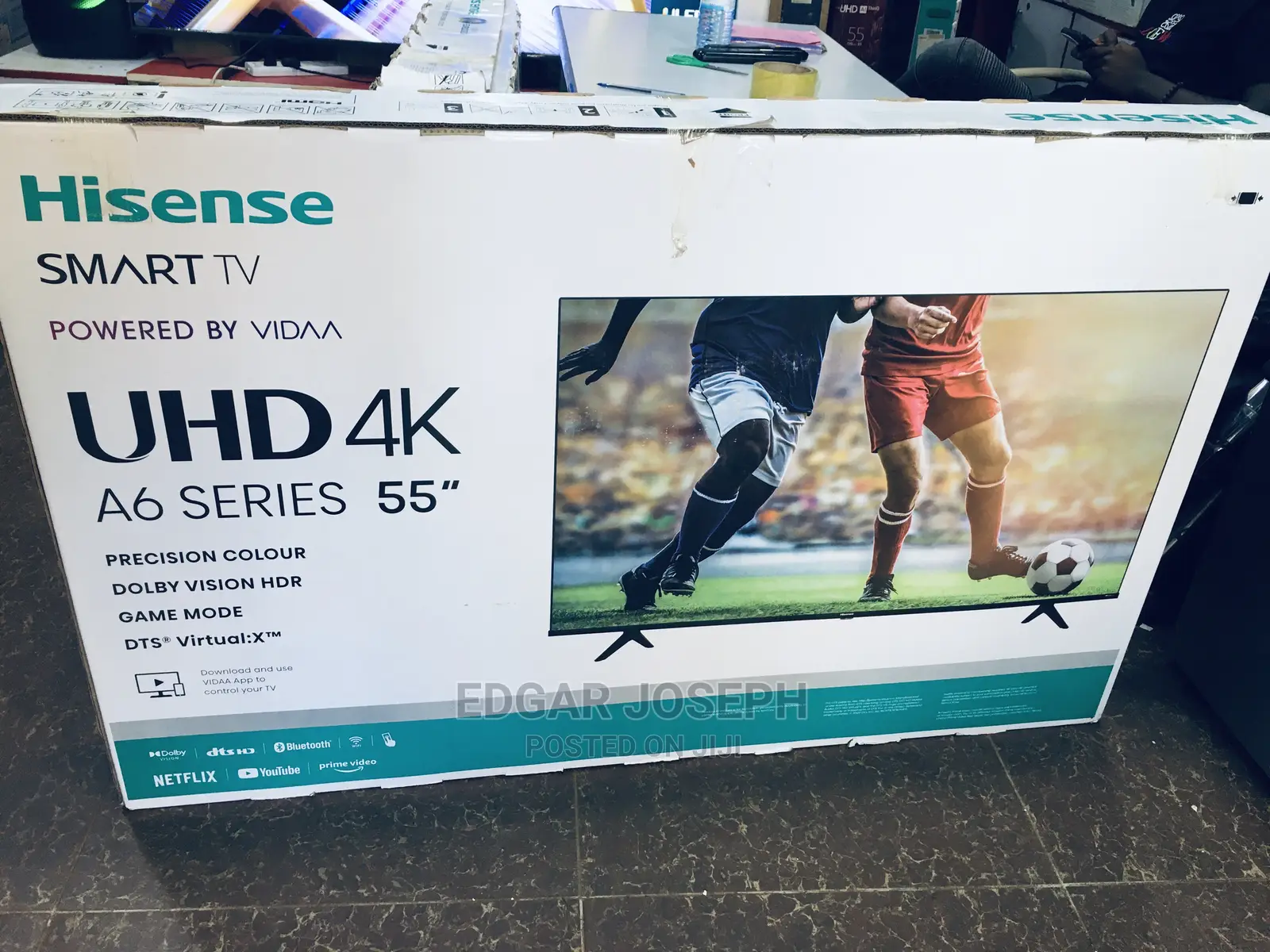55 Inches Smart Tv Hisense Uhd