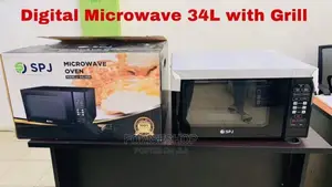 SPJ 34L Microwave Oven With Grill Black MWBLU-34L006