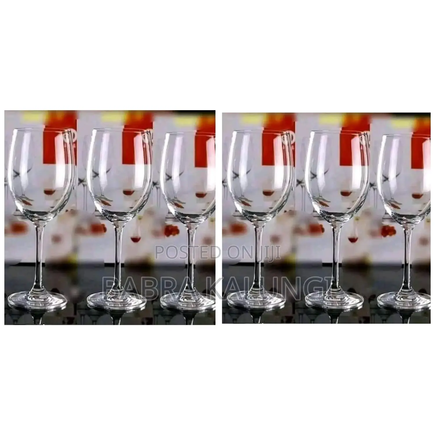 Adozen of Hard Wine Glasses