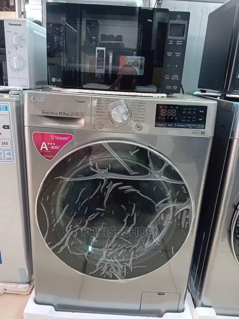 New LG 10.5kg Front Load Washing Machine