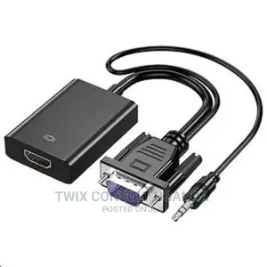 VGA to HDMI Converter - Black