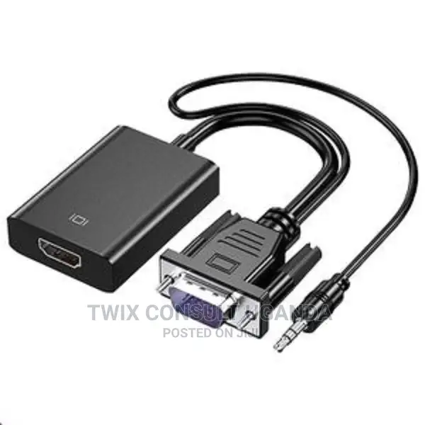 VGA to HDMI Converter - Black