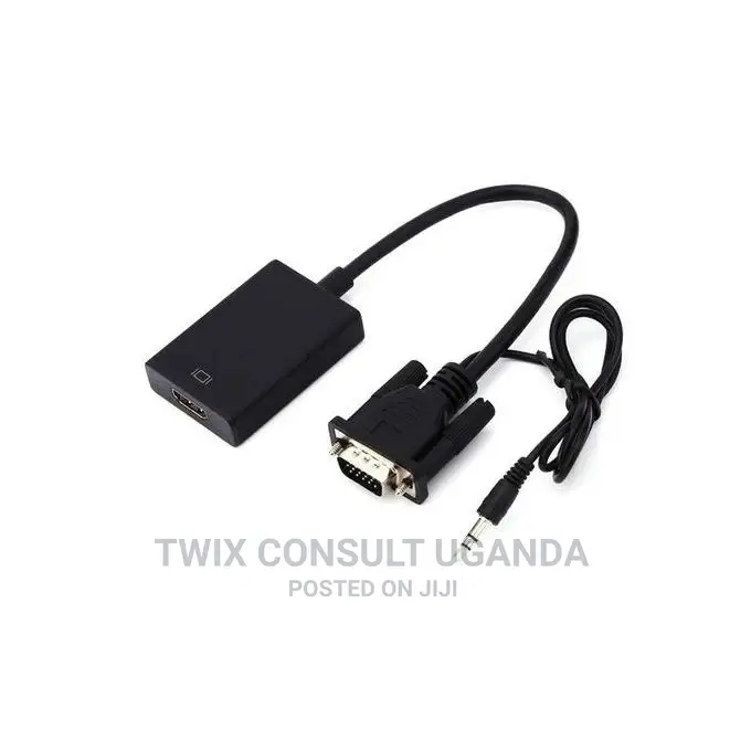 VGA to HDMI Converter - Black
