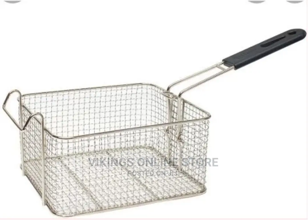 Fried Food Chicken Fish Chips Fry Basket Table Serving Tray