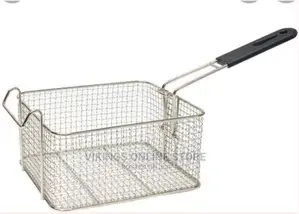 Fried Food Chicken Fish Chips Fry Basket Table Serving Tray
