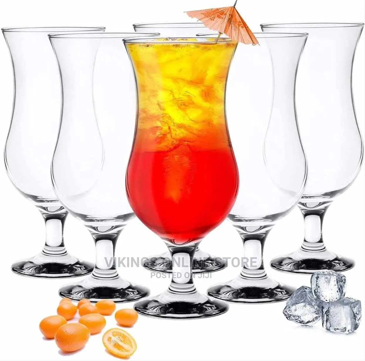 Pack of 6 Cocktail Glasses