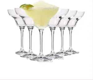 Bistro 6 Pieces of Juice Cocktail Martin Glasses Mugs