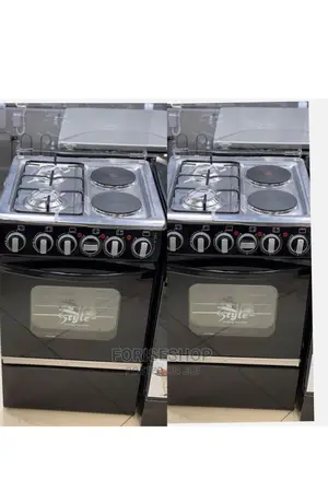 STYLE 2gas 2electric Both Ovens Using Gas Electric