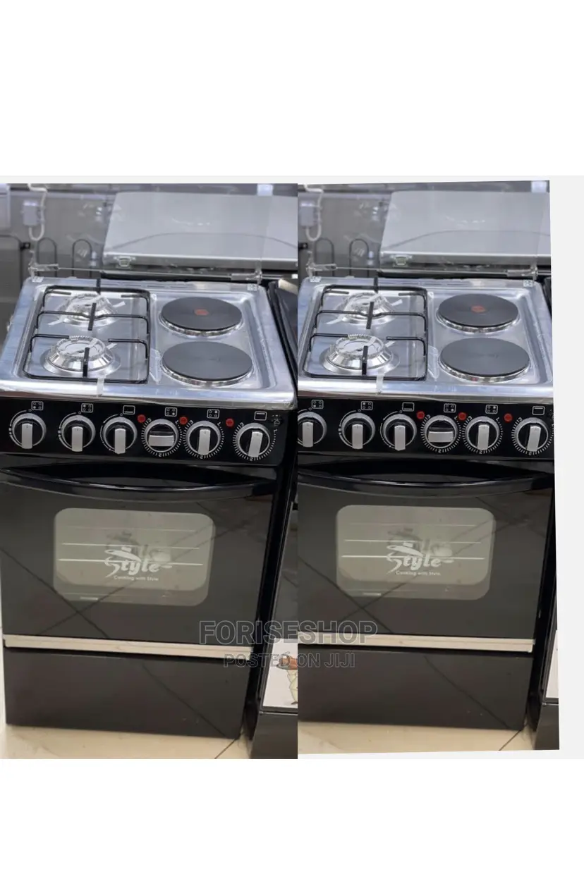 STYLE 2gas 2electric Both Ovens Using Gas Electric