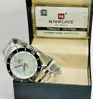 Original Silver Metallic Naviforce Watch
