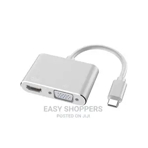 Type C to Vga and Hdmi Converter
