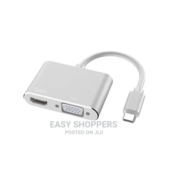 Type C to Vga and Hdmi Converter