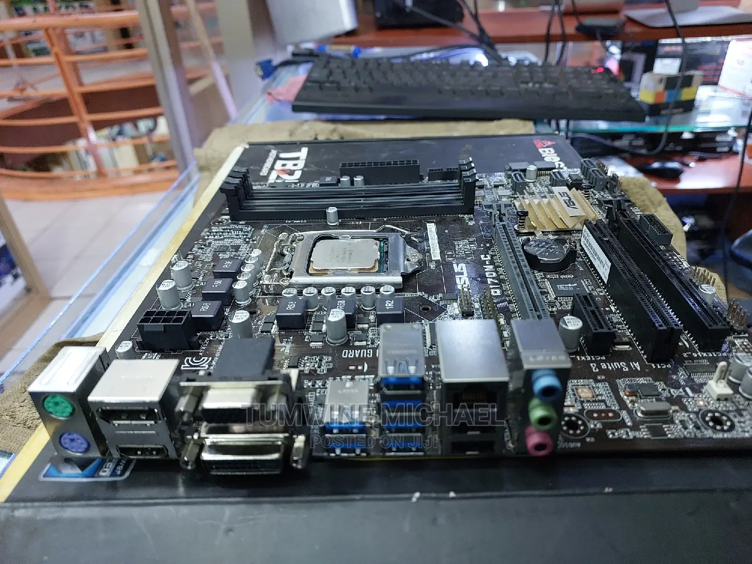 Motherboard and Processor Core I7 7th Gen