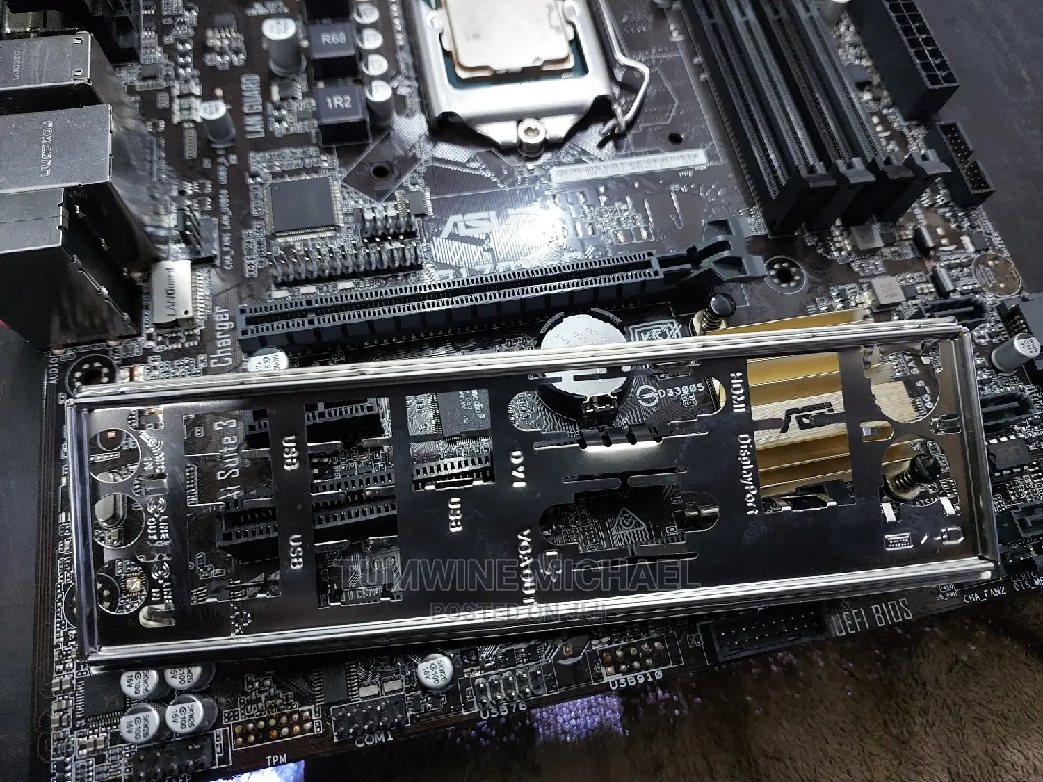 Motherboard and Processor Core I7 7th Gen