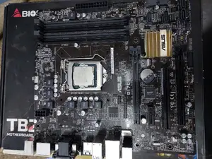 Motherboard and Processor Core I7 7th Gen