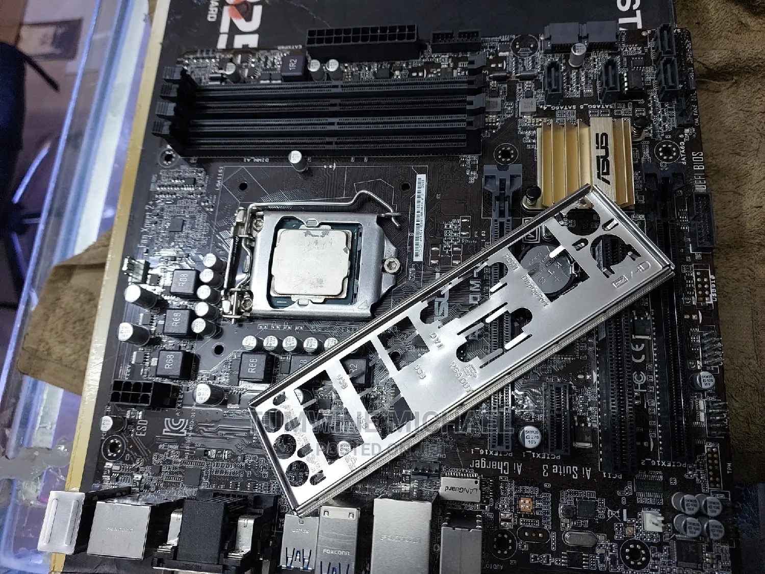 Motherboard and Processor Core I7 7th Gen