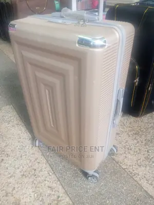Vip Classy Executive Plastic Suitcases.Large.( Coffe Brown)