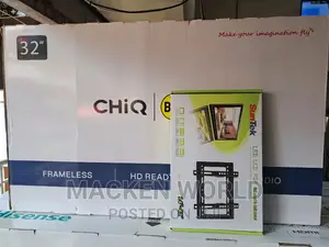 32 CHIQ Digital Frameless Free to Air TV + Free Wall Mount