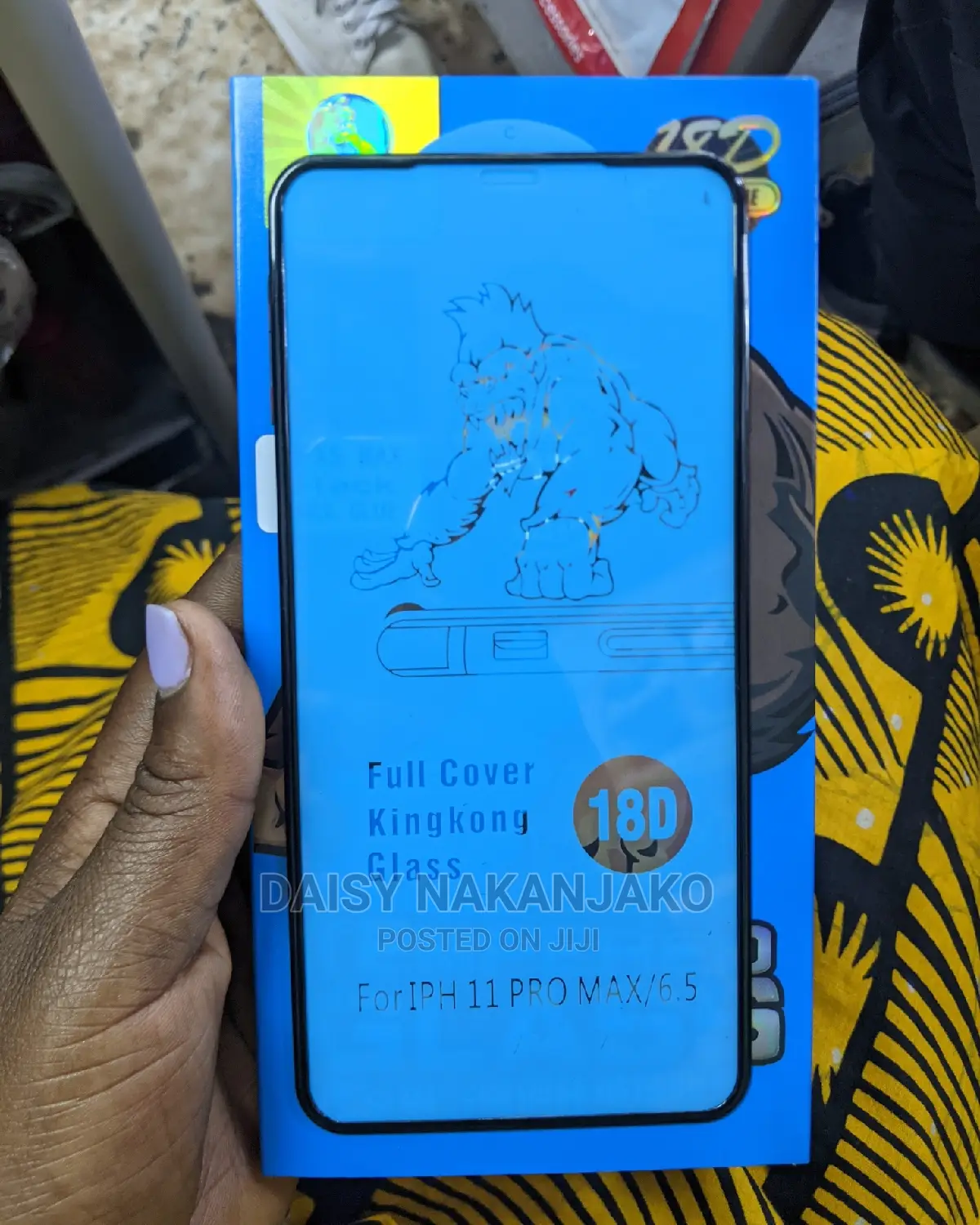 Full Cover Hard Screen Guard for iPhone