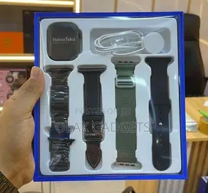 Hainoteko Smartwatch With 4 Straps and Calling