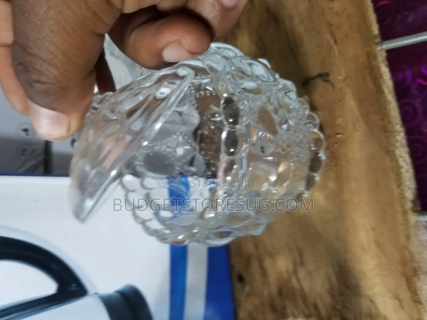 Glass Sugar Bowl