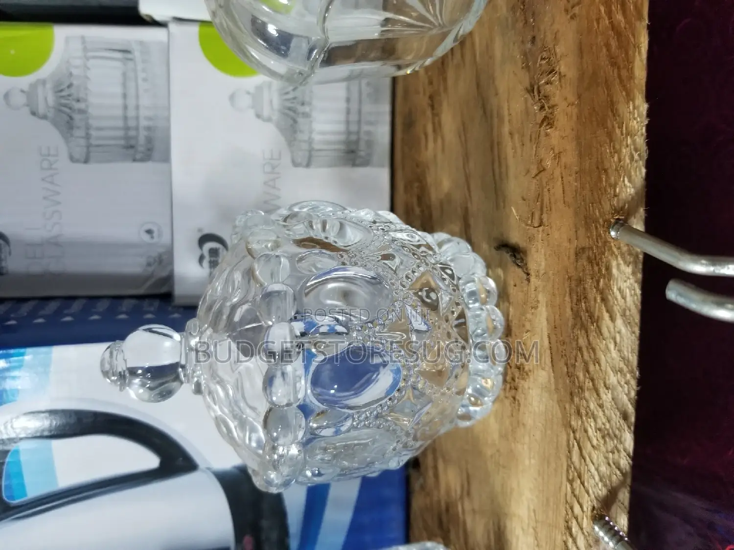 Glass Sugar Bowl