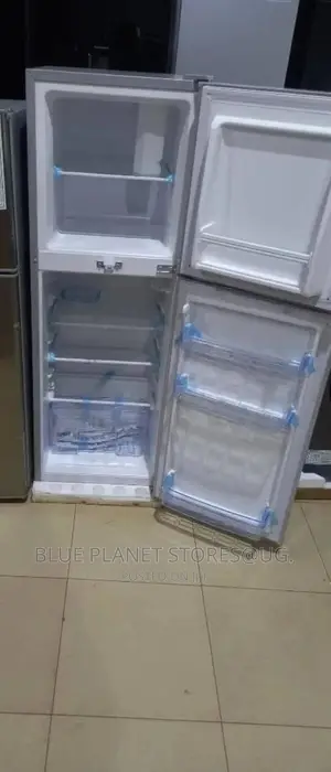 Adh 168litres Double Door Refrigerators \\ Silver.