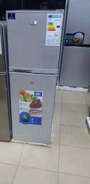 Adh 168litres Double Door Refrigerators \\ Silver.