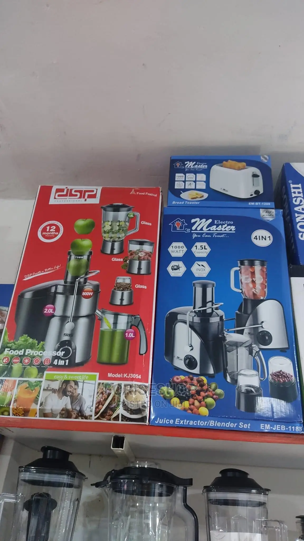 DSP 20L Food Processor 4in1 Master Juice Extractor/Blender