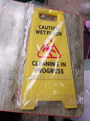 Plastic Safety Cautions Signs
