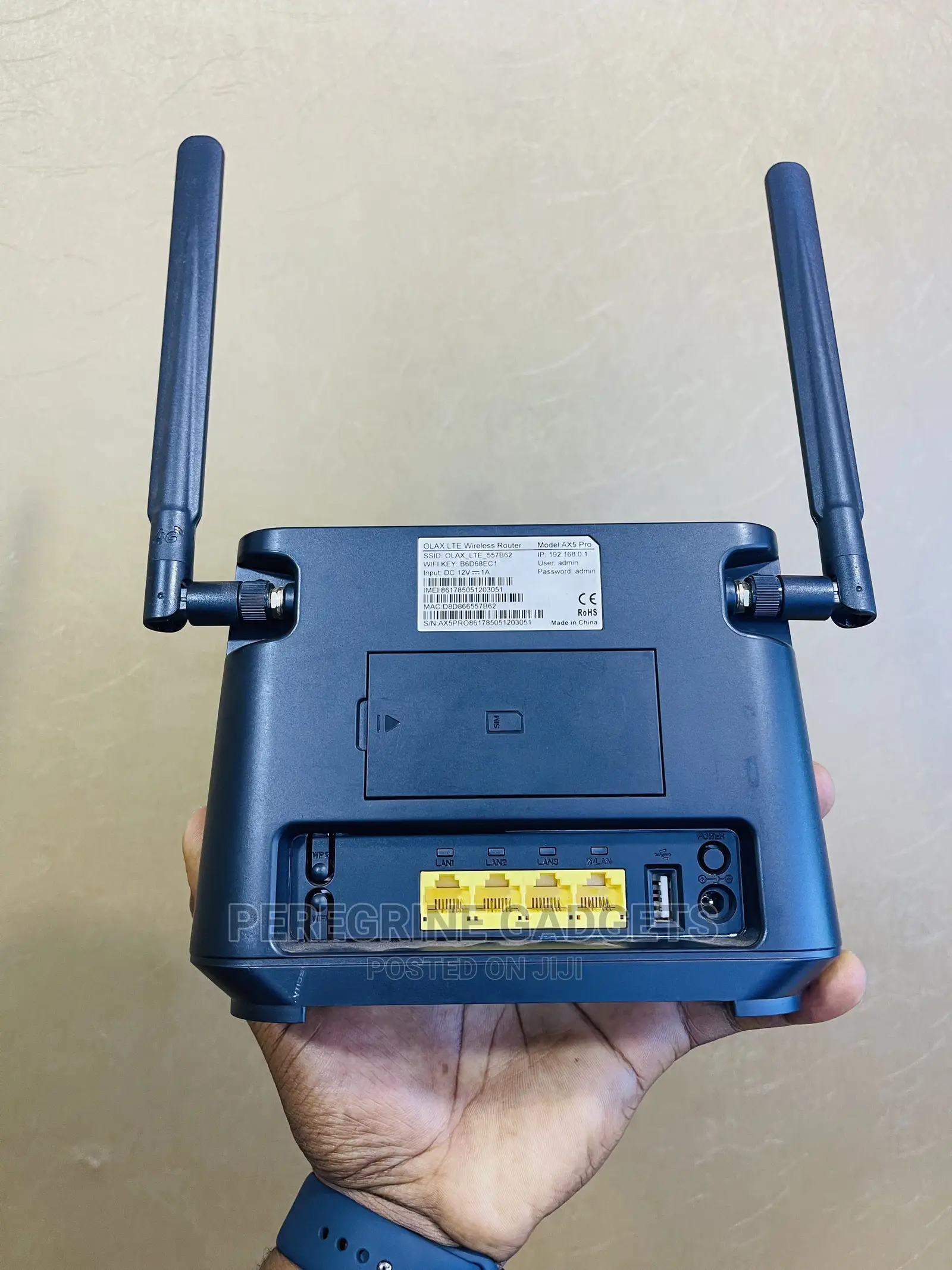 Olax LTE Wireless Router Ax5 PRO