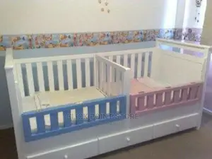 Twin Baby Cots/Baby Cot Beds/Wooden Cot Beds/Baby Beds/Cots