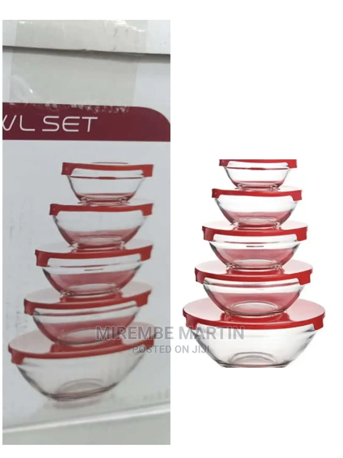 Glass Bowl Set