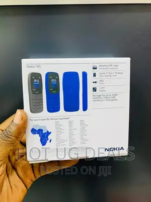 New Nokia 105 Black