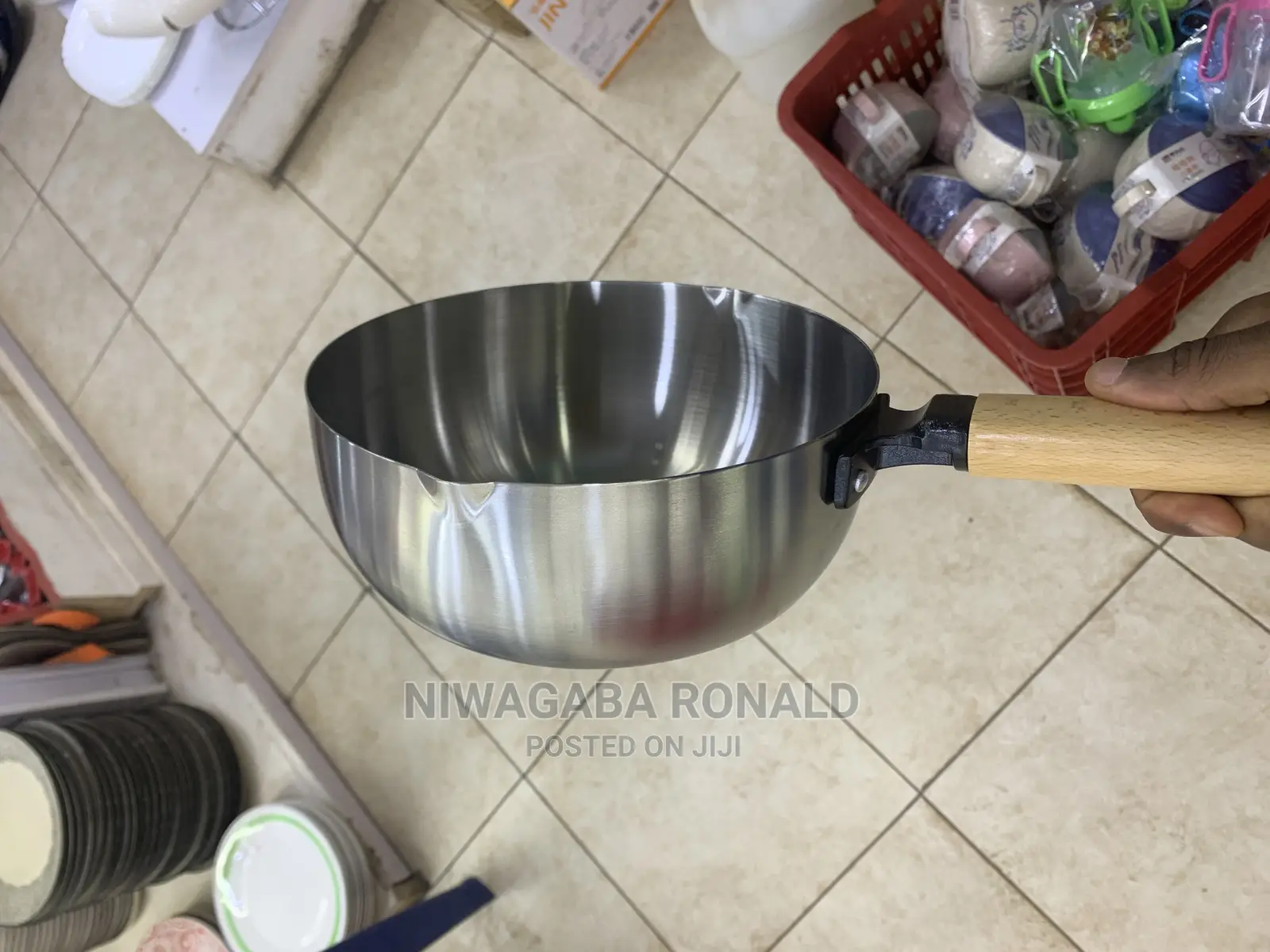 Heavy Deep Stainless Steel Frying Pans