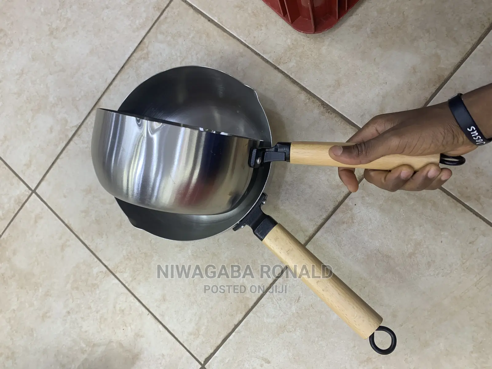 Heavy Deep Stainless Steel Frying Pans