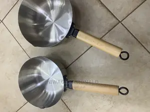 Heavy Deep Stainless Steel Frying Pans
