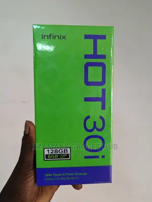 New Infinix Hot 30i 128 GB Black