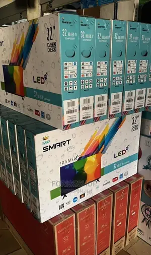 Smart Plus 32 Inches Digital Free 2 Air Frameless TVS