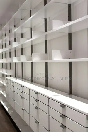 Gigantic Elegant Supermarket Shelves