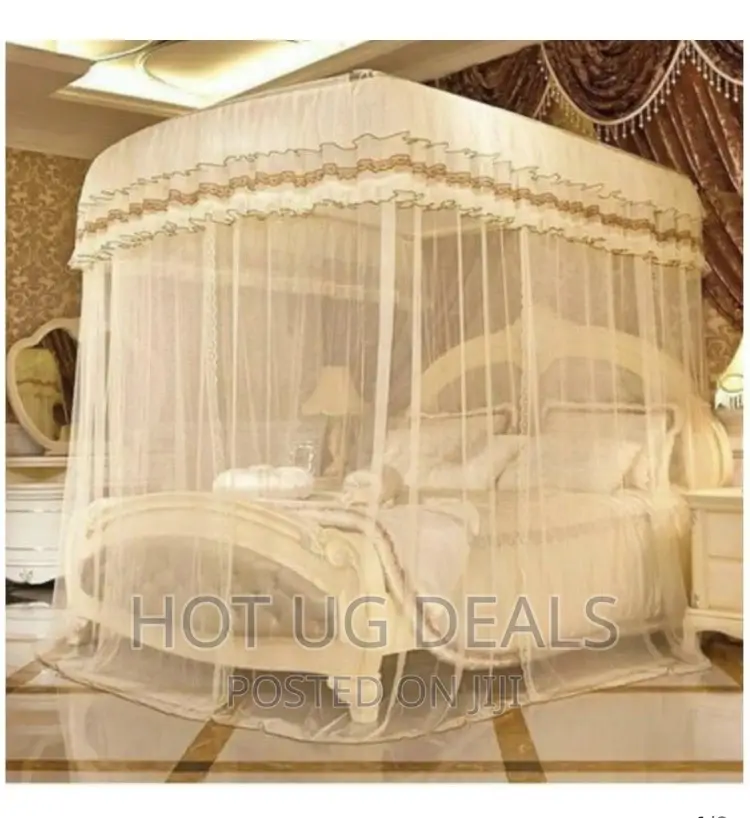 5x6 Luxurious Adjustable Mosquito Net - Multicolor
