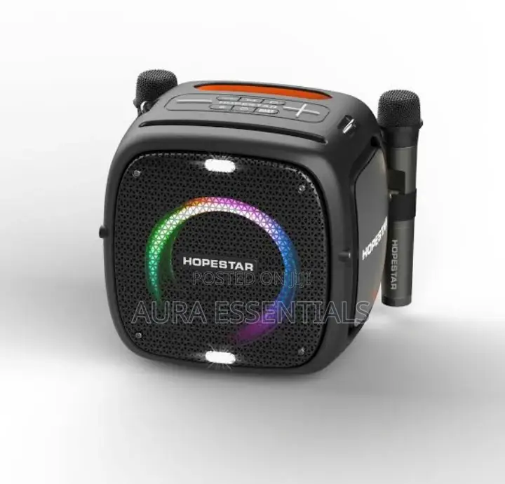 Hopestar Wireless Speaker With 2 Microphone