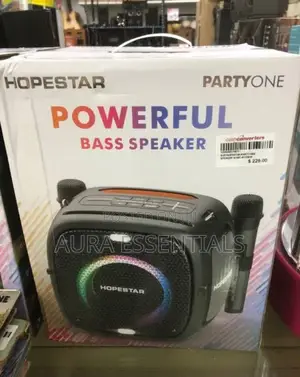 Hopestar Wireless Speaker With 2 Microphone